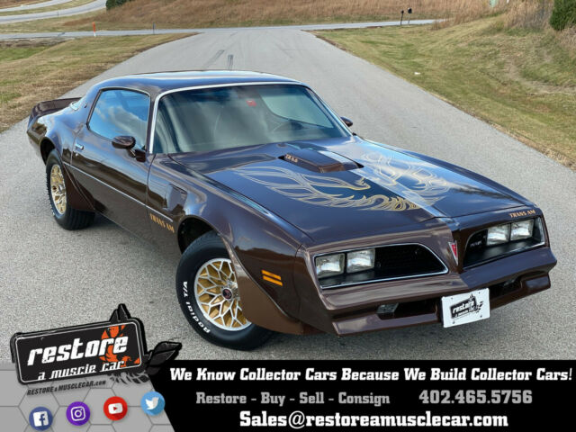 1977 Trans Am, W72 400 Auto, 33k miles, Brentwood Brown with Black Int, A++ 1977 Pontiac Trans Am W72 400 Auto 33k miles Brentwood Brown, Black Int