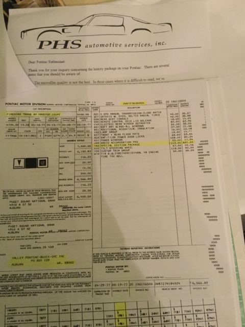 1977 Pontiac Trans Am Y82 SPECIAL EDITION - photo 8