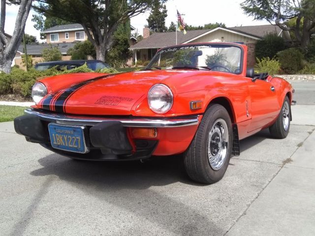 1977 Triumph Spitfire Black