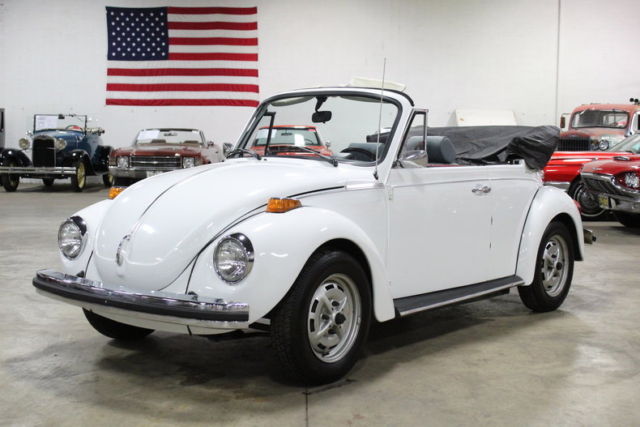 1977 Volkswagen Beetle 77152 Miles White Convertible 1600cc I4 Manual 1977 Volkswagen Beetle-New --