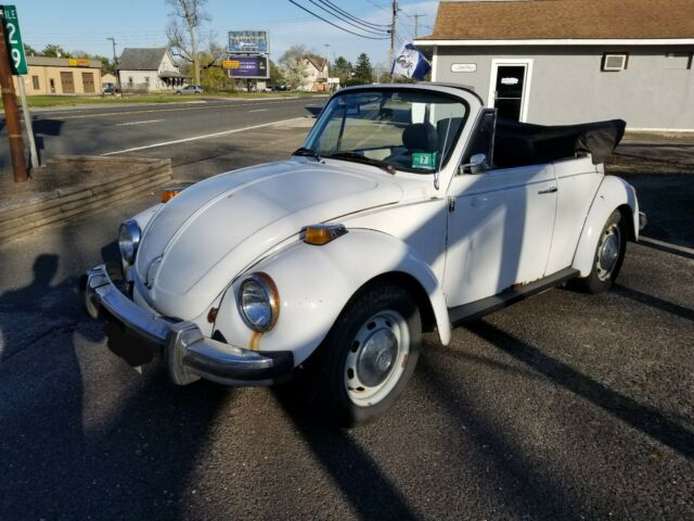 1977 Volkswagen Beetle White Convertible 4Cyl 4 Speed Manual 1977 Volkswagen Beetle - Classic --