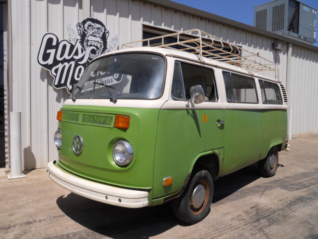 1977 Volkswagen Van VW Kombi Micro Bus Project NO RESERVE by Gas Monkey Garage 1977 Volkswagen Bus/Vanagon Type 2 Kombi