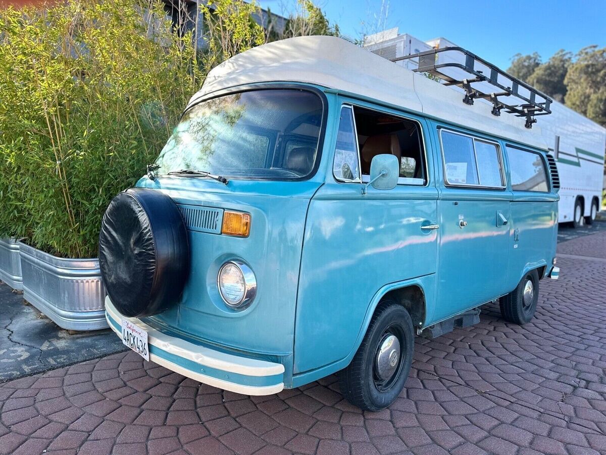 1977 Volkswagen Bus/Vanagon VW BUS Camper Poptop pop top Volkswagen type 2 - photo 8