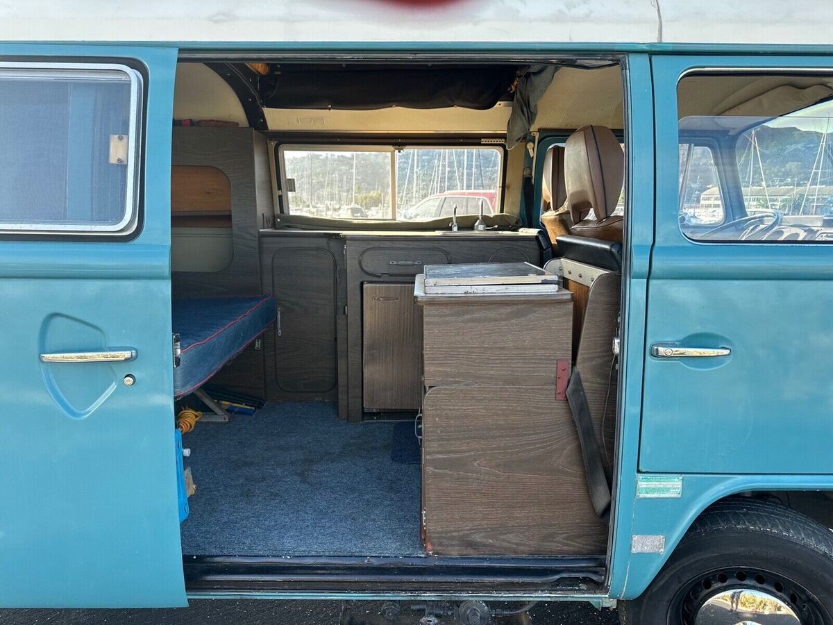 1977 Volkswagen Bus/Vanagon VW BUS Camper Poptop pop top Volkswagen type 2 - photo 9