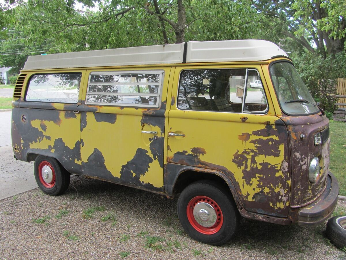 1977 Volkswagen Bus/Vanagon VW BUS Camper Westphalia  pop top type 2 - photo 3