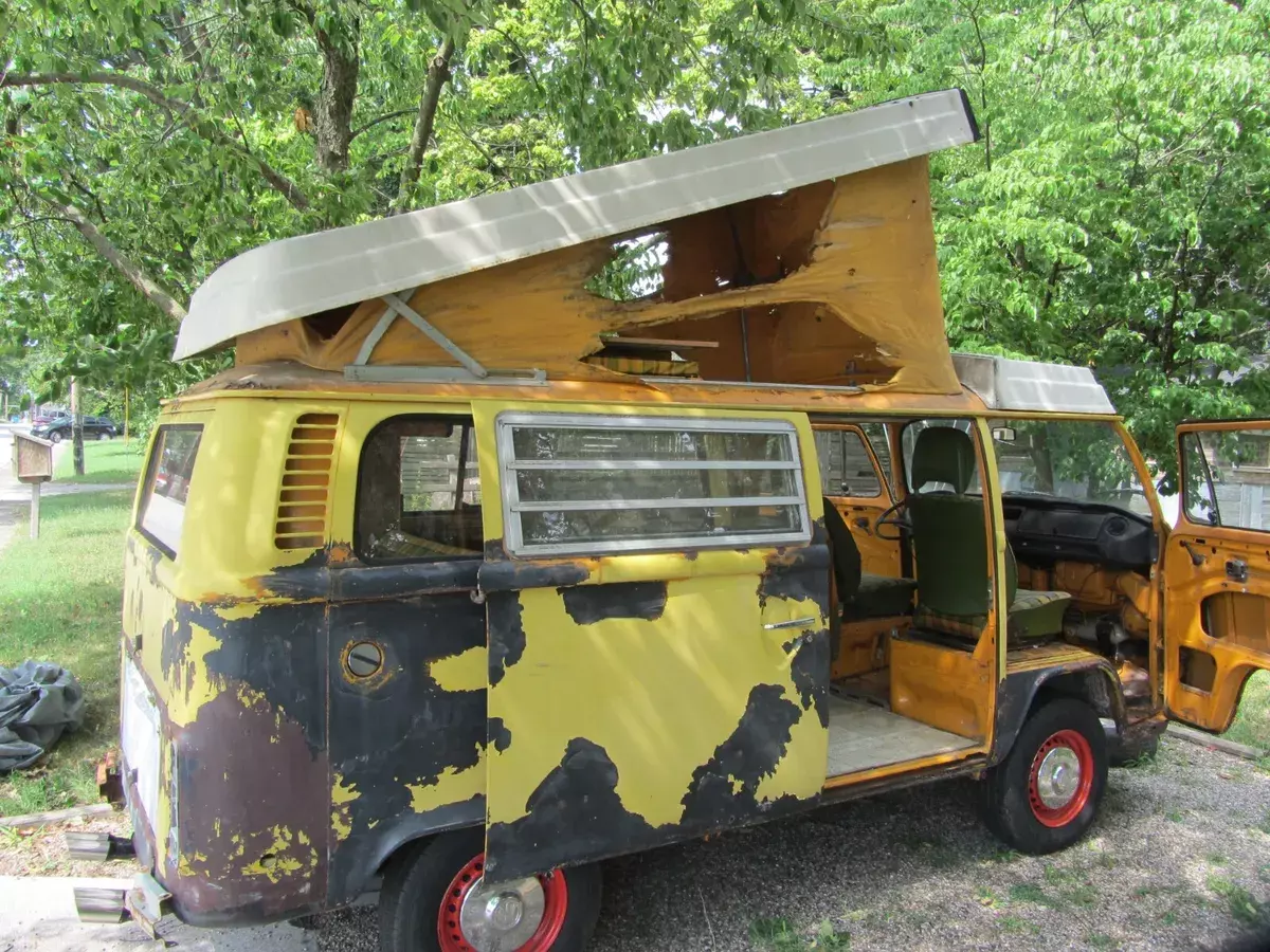 1977 Volkswagen Bus/Vanagon VW Type 2 Bus Westphalia  Pop Top Camper