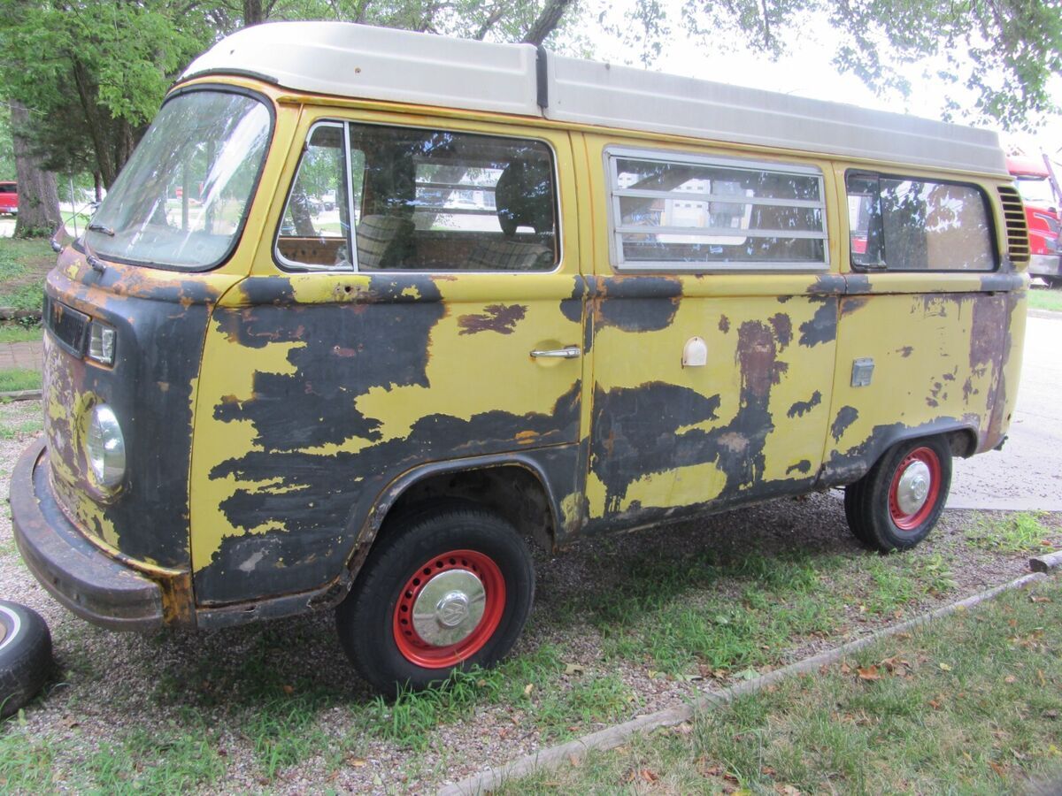1977 Volkswagen Bus/Vanagon VW Type 2 Bus Westphalia  Pop Top Camper - photo 2