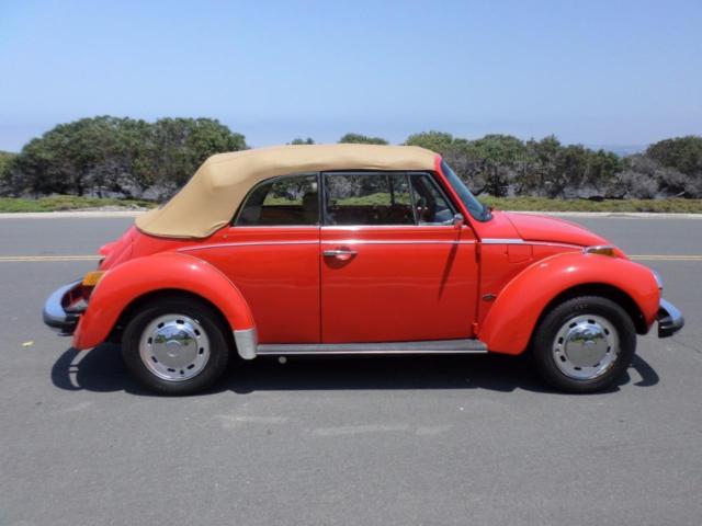 1977 VW BEETLE CONVERTIBLE LOCAL CALIFORNIA CAR EXCELLENT CONDITION 1977 Volkswagen Beetle - Classic