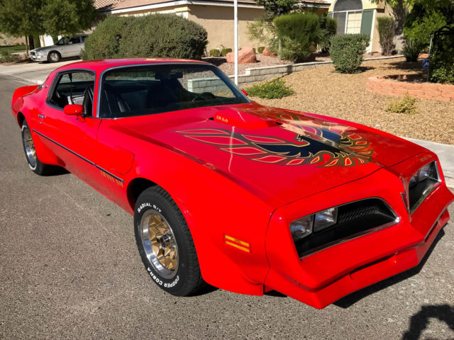 1977 W72 Trans Am with original 6.6 Engine/Trans, Amazing condition, Bucc Red 1977 Pontiac Trans Am Trans Am