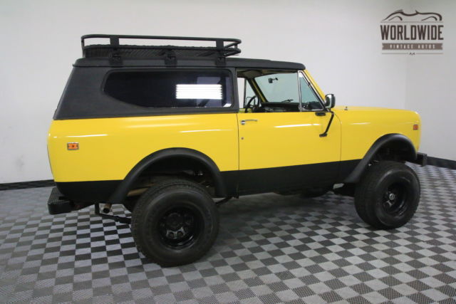 1977 International Harvester Scout 345 V8 A/C AUTOMATIC CONVERTIBLE - photo 10