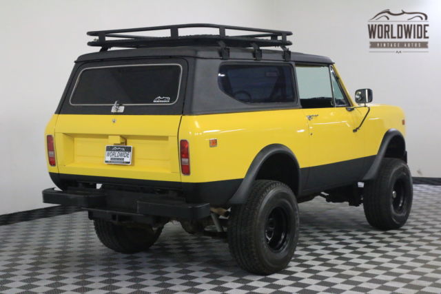 1977 International Harvester Scout 345 V8 A/C AUTOMATIC CONVERTIBLE - photo 12