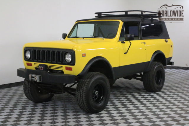 1977 International Harvester Scout 345 V8 A/C AUTOMATIC CONVERTIBLE - photo 3