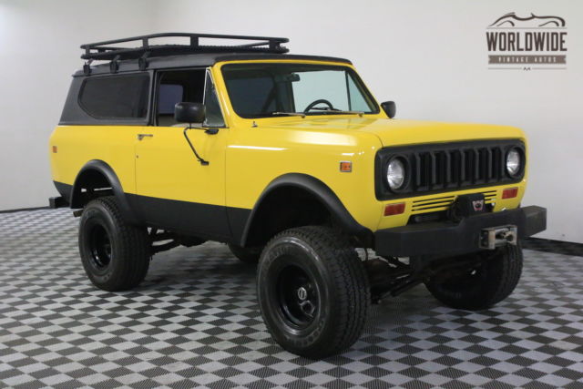 1977 International Harvester Scout 345 V8 A/C AUTOMATIC CONVERTIBLE - photo 4