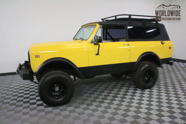 1977 International Harvester Scout 345 V8 A/C AUTOMATIC CONVERTIBLE - photo 5