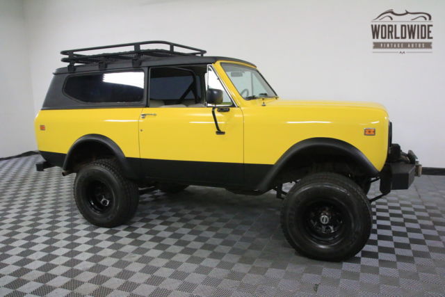 1977 International Harvester Scout 345 V8 A/C AUTOMATIC CONVERTIBLE - photo 6