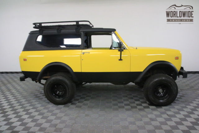 1977 International Harvester Scout 345 V8 A/C AUTOMATIC CONVERTIBLE - photo 8