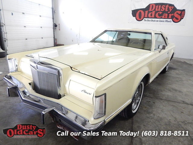 1977 Lincoln Mark Series Runs Drive VGood Interior Ready to Cruise