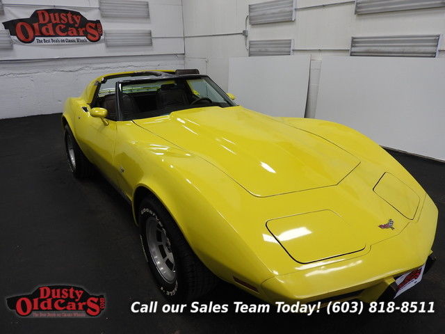 1977 Yellow Runs Drives Body Int VGood 350V8 4 spd manual! 1977 Chevrolet Corvette Runs Drives Body Int VGood 350V8 4 spd manual