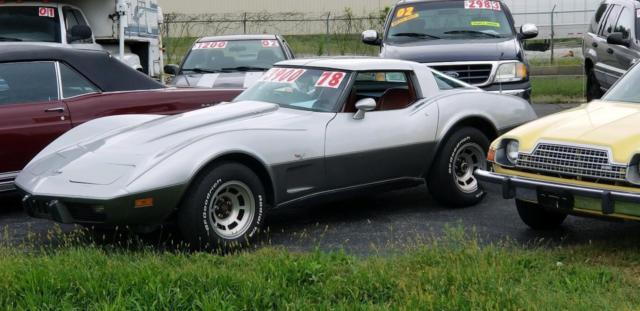1978 25th anniversery Numbers matching 4 speed, corrvette with air. nice car 1978 Chevrolet Corvette