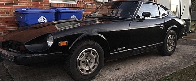 1978 280z Black Pearl Edition Coupe, 5 speed, A/C works, Awesome 280 Z-car 1978 Datsun Z-Series