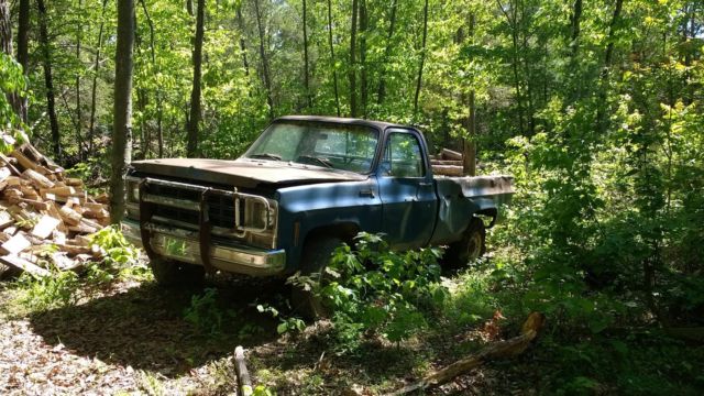 1978 4WD Chevrolet Scottsdale 20 series camper special 1978 Chevrolet Other Pickups Camper Special