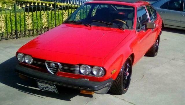 1978 Alfa Romeo ALFETTA GTV CLEAN TITLE 109722 Miles Red COUPE 4 CYL Manual 1978 Alfa Romeo ALFETTA GTV CLEAN TITLE