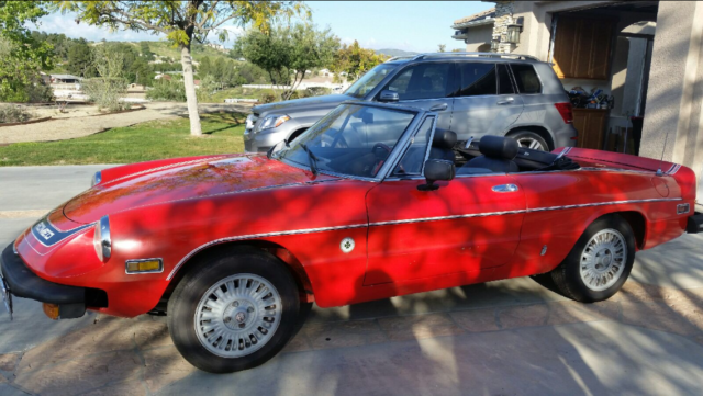 1978 Alfa Romeo Spider Veloce Convertible 2-Door - photo 2