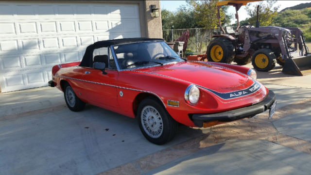 1978 Alfa Romeo Spider Veloce Convertible 2-Door - photo 3