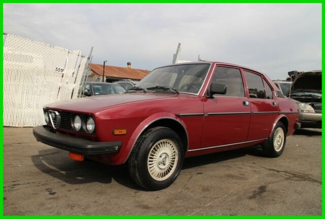 1978 Alfa Romeo Sports Sedan Manual 4 Cylinder No Reserve 1978 Alfa Romeo Other