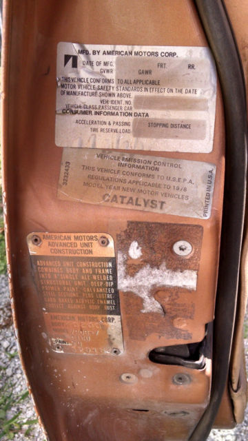 1978 AMC Concord Base Wagon 4-Door - photo 11