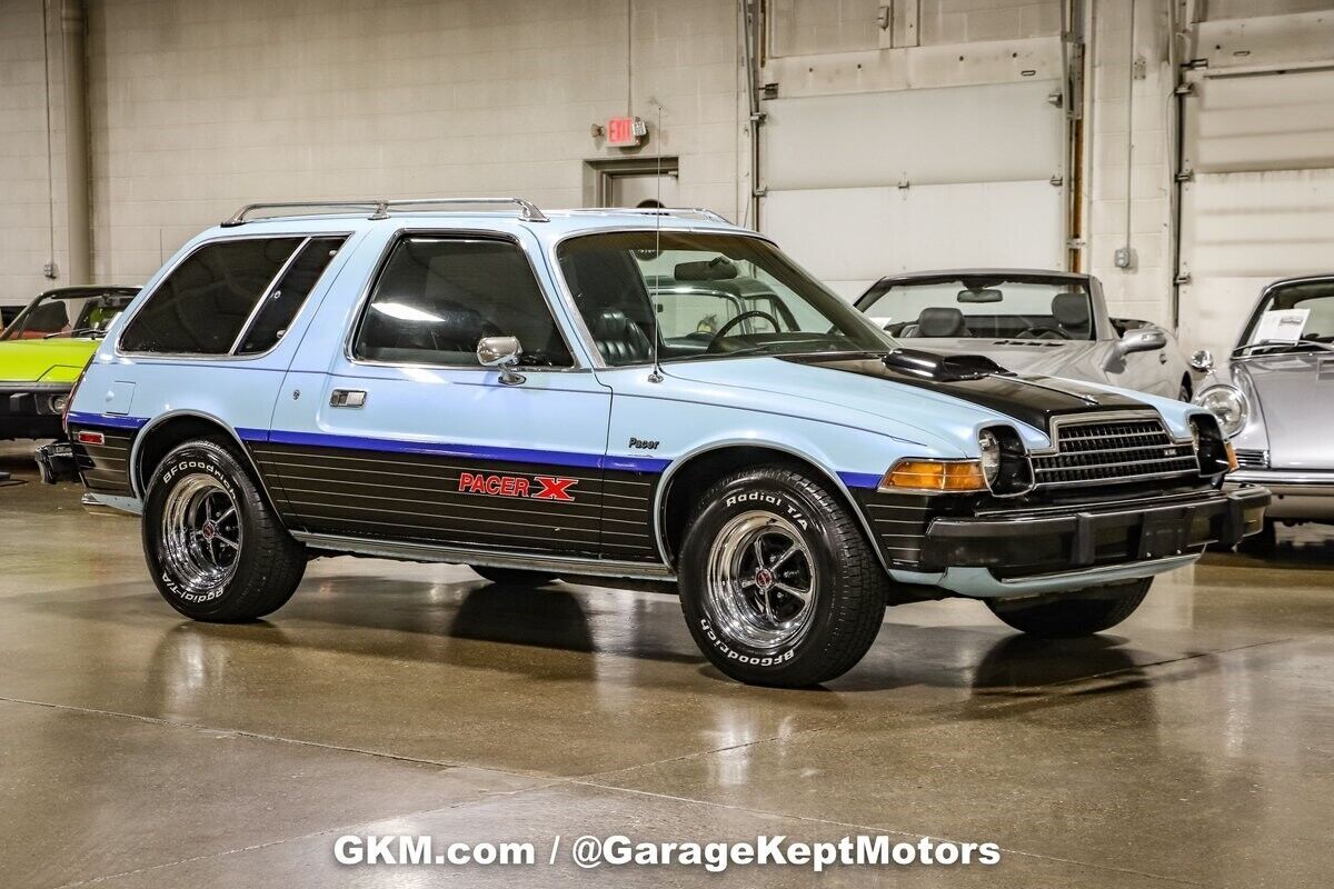 1978 AMC Pacer X Blue Candy Metallic Hatchback 304ci V8 62050 Miles 1978 AMC Pacer X