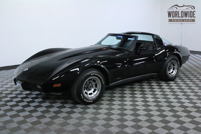 1978 Black RARE L82 4SPD V8 AC 25TH ANNIVERSARY! 1978 Chevrolet Corvette RARE L82 4SPD V8 AC 25TH ANNIVERSARY