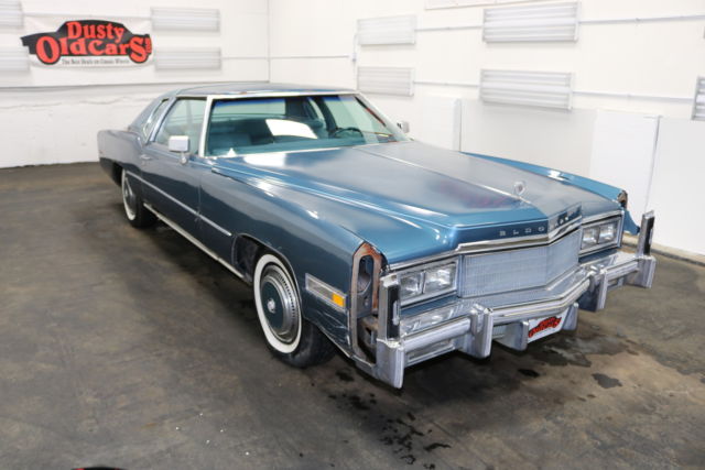 1978 Blue Runs Drives Body Int Good 425V8 3spd auto! 1978 Cadillac Eldorado Runs Drives Body Int Good 425V8 3spd auto