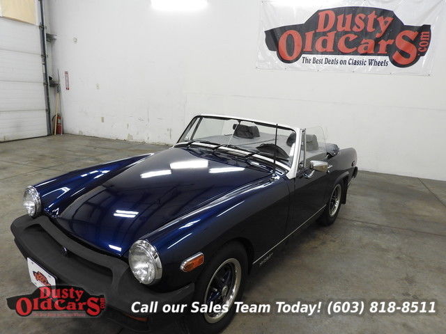 1978 Blue Runs Drives Excel Body Int Nice Season Ready! 1978 MG Midget Runs Drives Excel Body Int Nice Season Ready