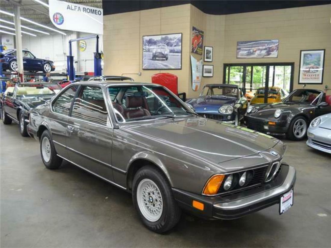 1978 BMW 633CSI 36844 Miles Anthracite Grey Coupe 3.2 liter inline 6 cyl Manual 1978 BMW 6-Series