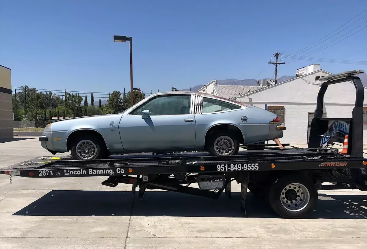1978 Buick Skyhawk blue RWD automatic 1978 Buick Skyhawk sport