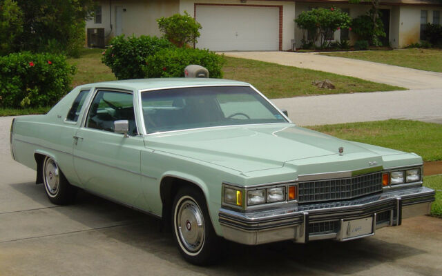 1978 Cadillac Coupe Deville 45K Orig Mi 1 Owner Seamist Green 100% Garage Relist 1978 Cadillac DeVille Coupe Deville