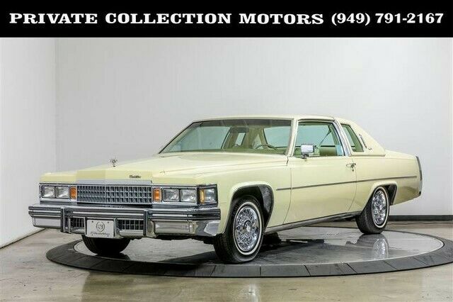 1978 Cadillac Coupe DeVille 4,900 Miles 1978 Cadillac DeVille