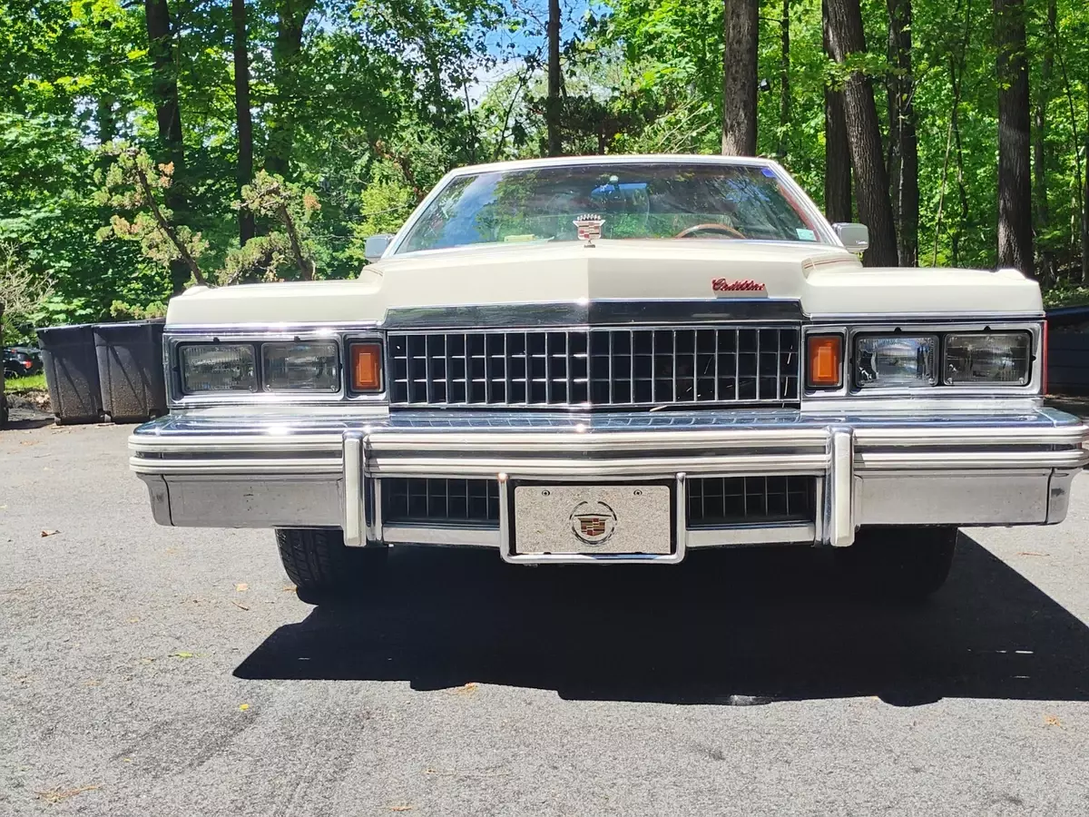1978 Cadillac Coupe deVille White 2 Door GARAGE KEPT AS-IS BEAUTIFUL LOW BIN WOW 1978 Cadillac DeVille