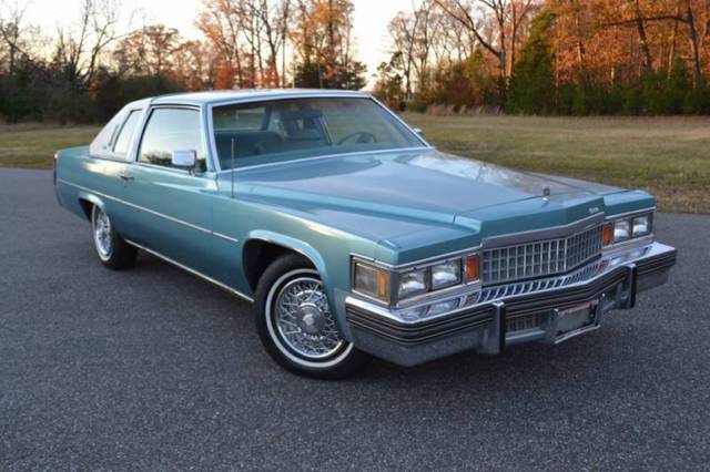 1978 Cadillac DeVille 53,106 Miles Turquoise Coupe V8 7.0L Automatic 1978 Cadillac DeVille --