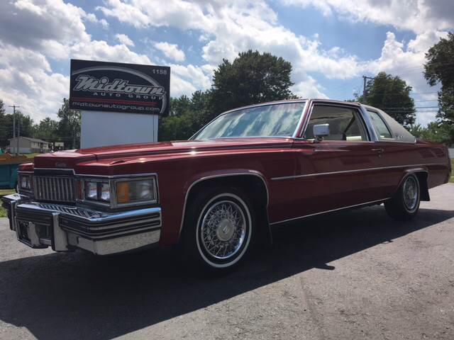 1978 Cadillac DeVille Automatic RWD V8 Gasoline 1978 Cadillac DeVille