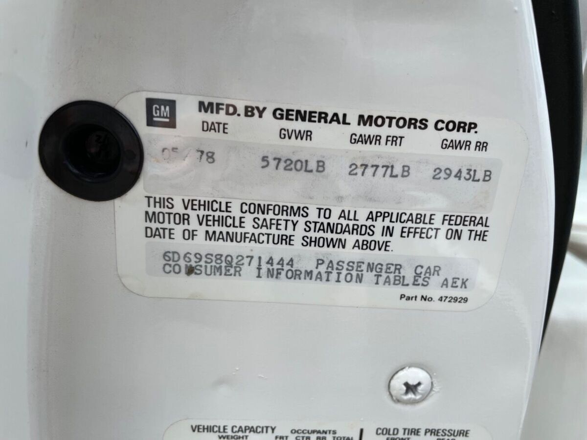 1978 Cadillac DeVille Sedan Deville - photo 13