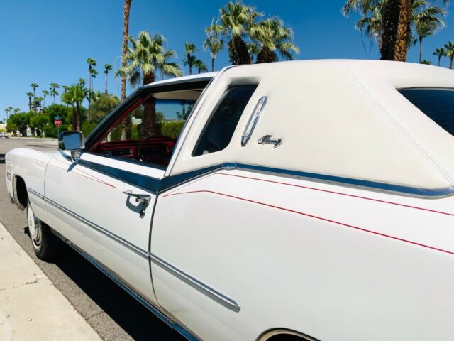 1978 Cadillac Eldorado BIARRITZ THREE WAY WHITE 31K ORIGINAL MILES - photo 10