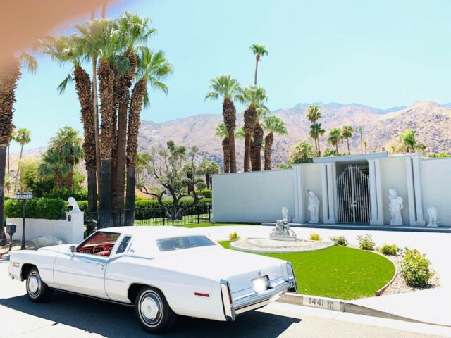 1978 Cadillac Eldorado BIARRITZ THREE WAY WHITE 31K ORIGINAL MILES - photo 7