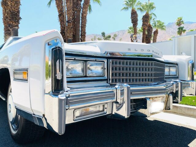 1978 Cadillac Eldorado BIARRITZ THREE WAY WHITE 31K ORIGINAL MILES - photo 9
