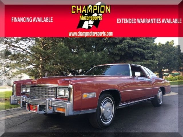 1978 Cadillac Eldorado Biarritz 126246 Miles Canyon copper fire metallic Coupe 4 1978 Cadillac Eldorado Biarritz