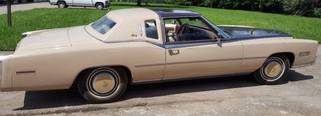 1978 Cadillac Eldorado Biarritz 2,302 miles, all factory original, showroom cond 1978 Cadillac Eldorado Biarritz