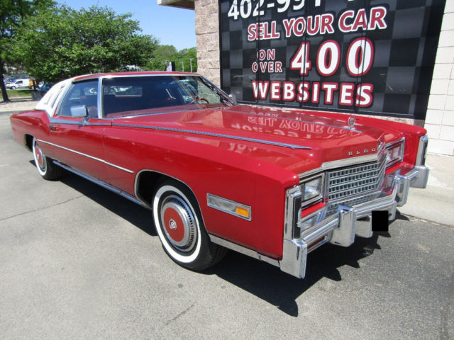 1978 Cadillac Eldorado Biarritz Coupe 425ci V8 Automatic Power Seats Very Clean 1978 Cadillac Eldorado