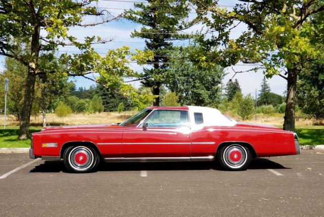 1978 Cadillac Eldorado 2 Dr Coupe