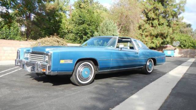 1978 Cadillac Eldorado Biarritz T TOP eLDORADO Automatic 3-Speed RWD V8 5.7L 1978 Cadillac Eldorado T TOP eLDORADO